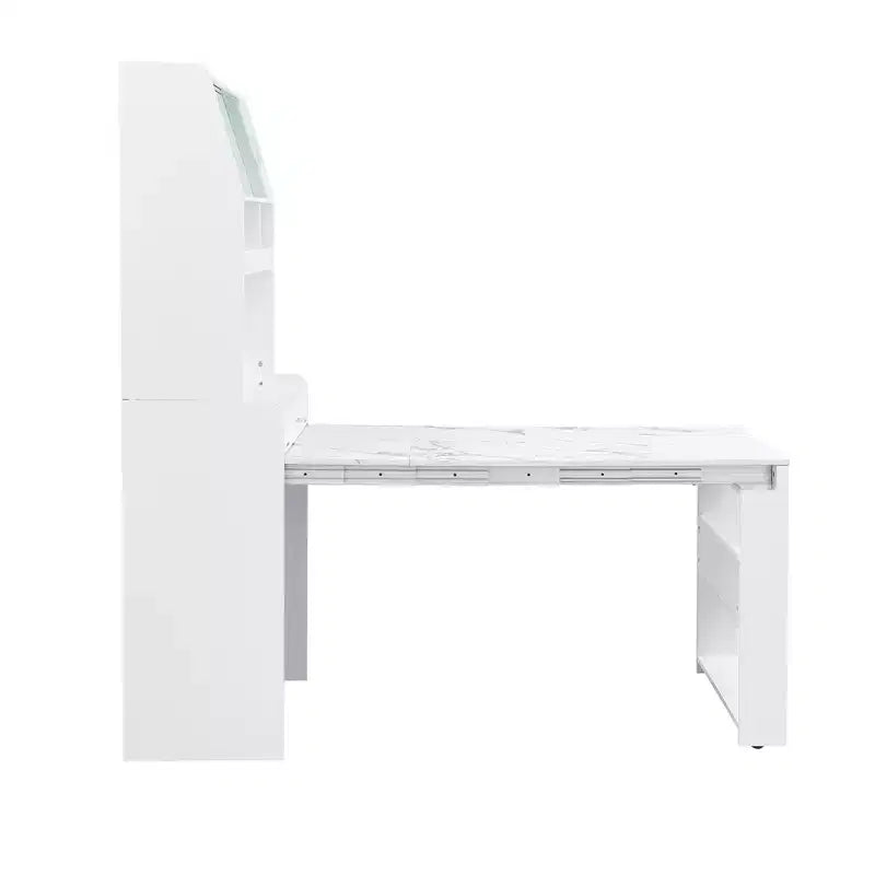 33.5" Buffet with Hutch & Foldable Table