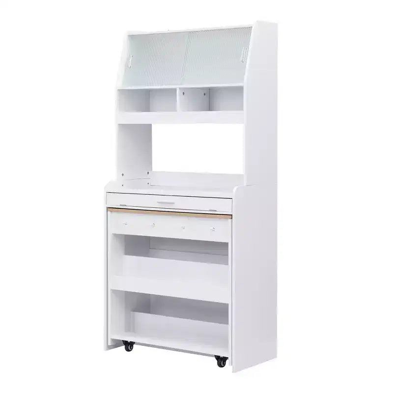 33.5" Buffet with Hutch & Foldable Table
