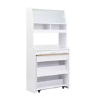 33.5" Buffet with Hutch & Foldable Table