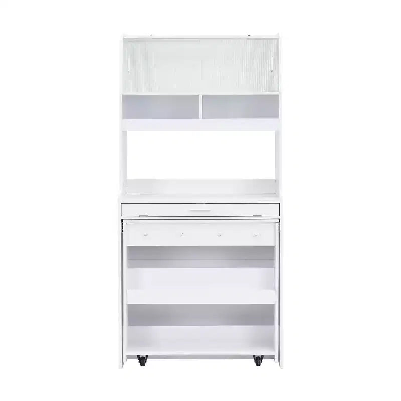 33.5" Buffet with Hutch & Foldable Table