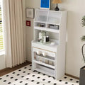 33.5" Buffet with Hutch & Foldable Table