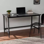 Reclaimed Wood Desk - Black