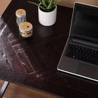 Reclaimed Wood Desk - Black