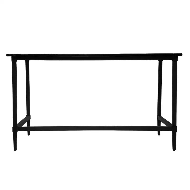 Reclaimed Wood Desk - Black
