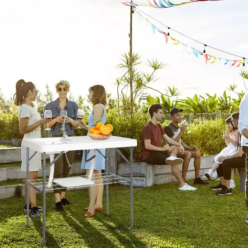 Rectangular Outdoor Folding Camping Table