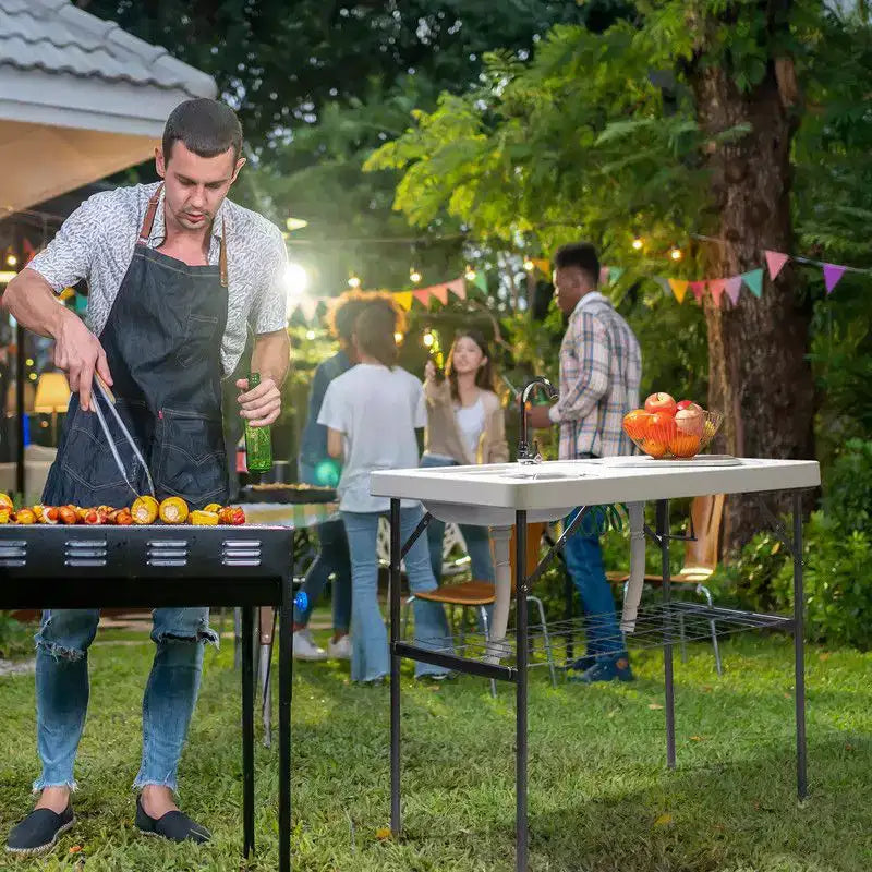 Rectangular Outdoor Folding Camping Table