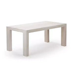 72" Modern Solid Wood Dining Table Set + 6 Chairs Walnut