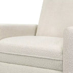 Recliner and Swivel Glider - Ivory Boucle