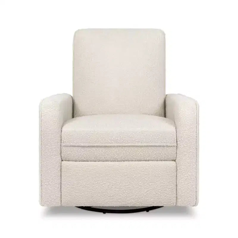 Recliner and Swivel Glider - Ivory Boucle