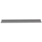 Wall Shelf Set of 2 Gray MDF 39.4 x 3.5 x 1.2 in