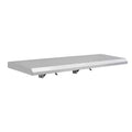 Wall Mounted Stainless Steel Folding Shelf, Heavy Duty Drop Down Serving Shelf with Rounded Edges, Space Saving for Food Truck, Restaurant, Garage