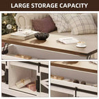 Lift Tabletop Dining Center Table Coffee Table  for Home Living Room Office