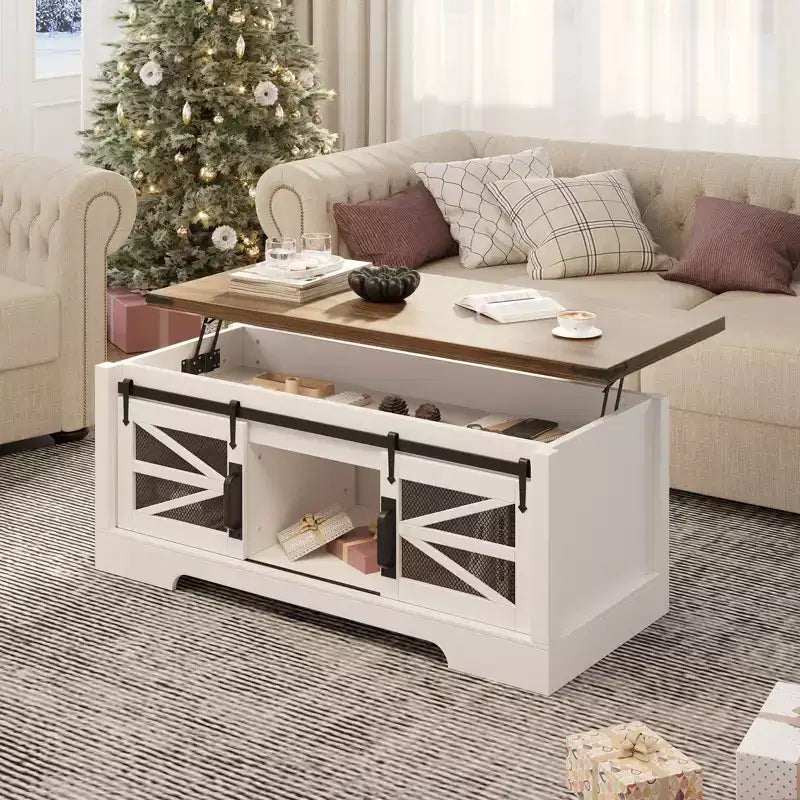 Lift Tabletop Dining Center Table Coffee Table  for Home Living Room Office