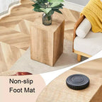 12 Light Wood Color MDF Coffee Table, Natural Texture Minimalist Multifunctional Accent Table for Living Room