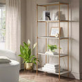 72.17" 5 Shelf Bookcase