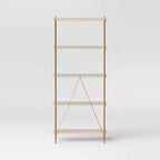 72.17" 5 Shelf Bookcase